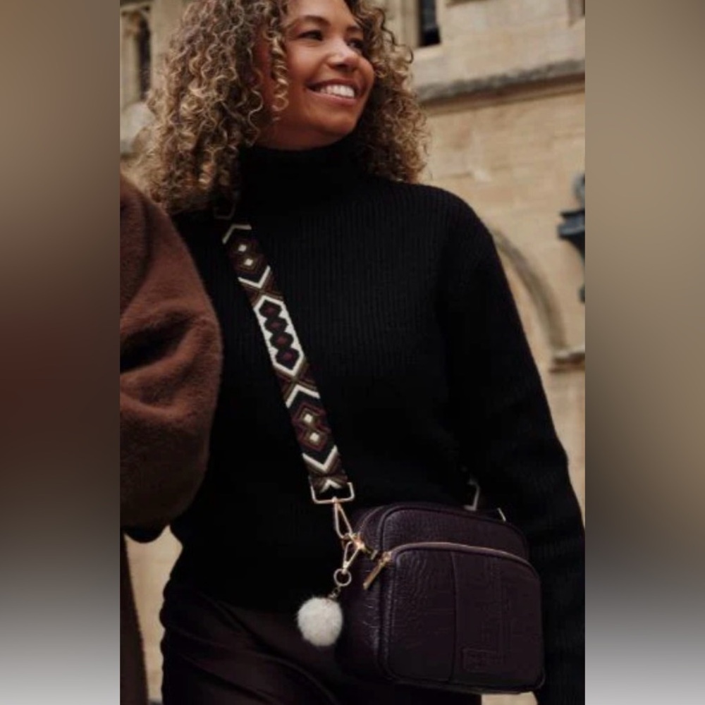 Pom Pom London Black Bag